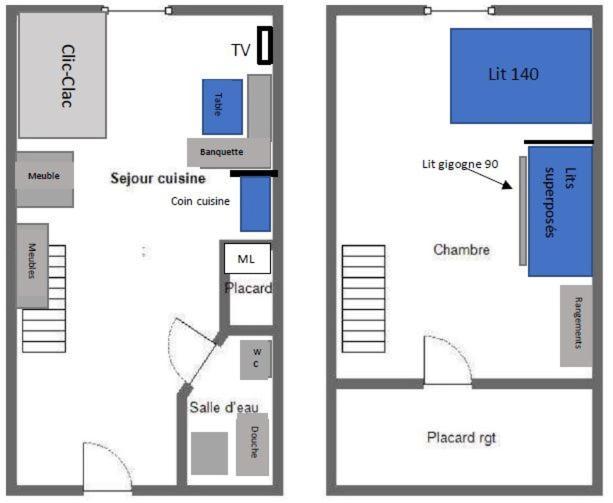 Dore Confort, 2 Pieces, 4 Personnes Apartment *